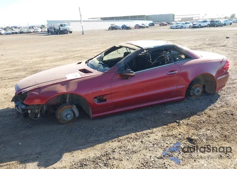 2003 Mercedes-Benz Sl 500 from USA, damaged, VIN WDBSK75F93F026573